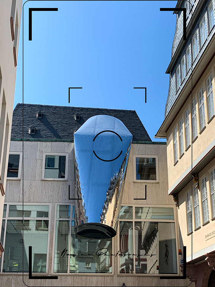 “Die grosse Illusion” in the old town of Frankfurt am Main